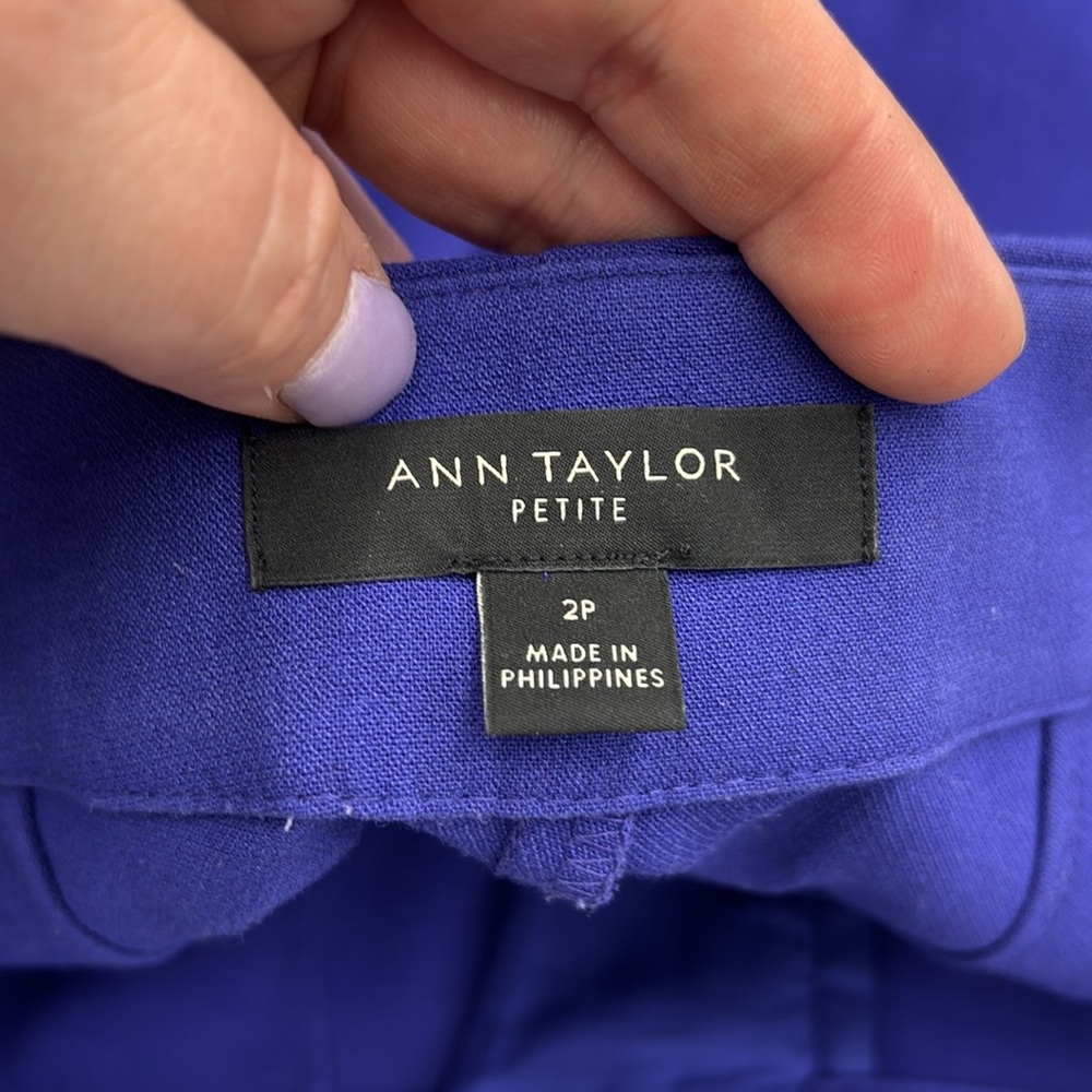 Ann Taylor The Petite Lana Slim Pant - Picture 6 of 7